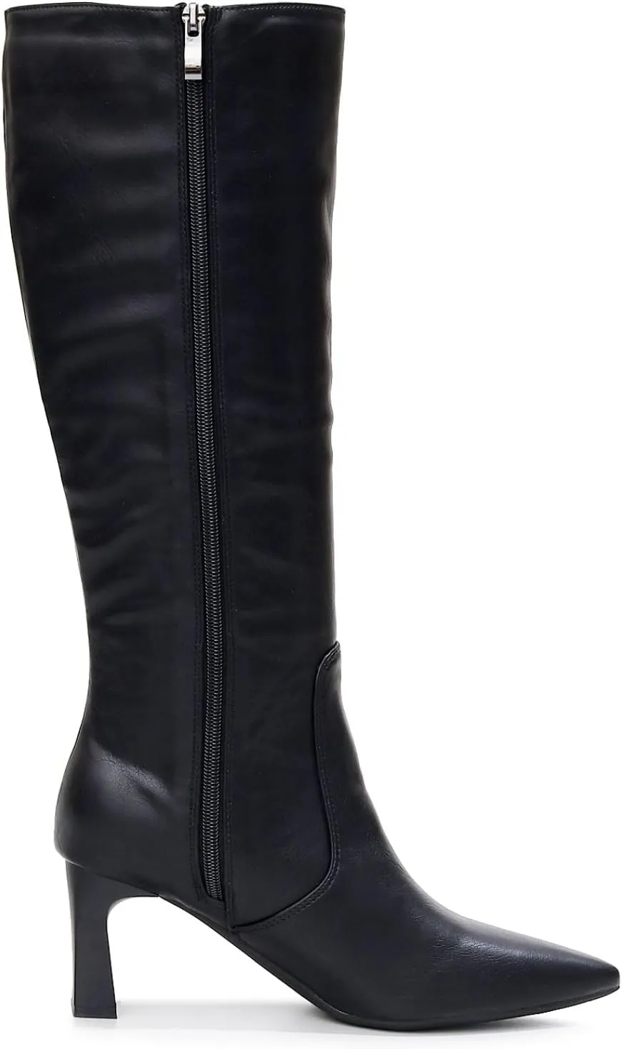 VenusCelia Women's Knee High Stretchy Fashion Boots