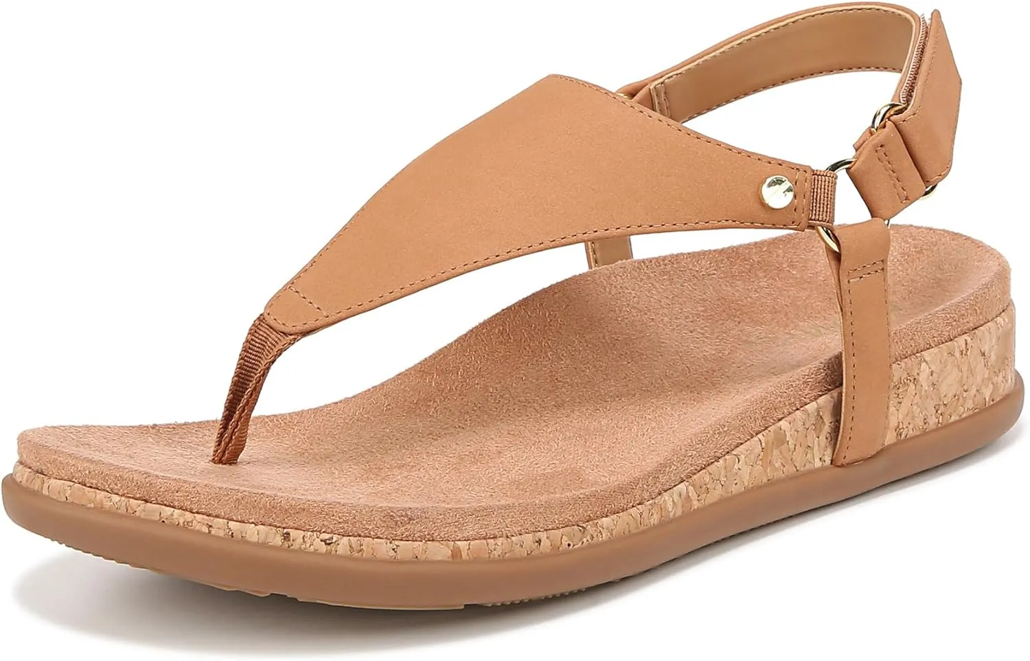 Vionic Women's Copal Kirra Fashionable Strappy Flat Sandals-Supportive Ladies Comfort Sandals That Includes a Concealed Orthotic Insole Sizes 5-12