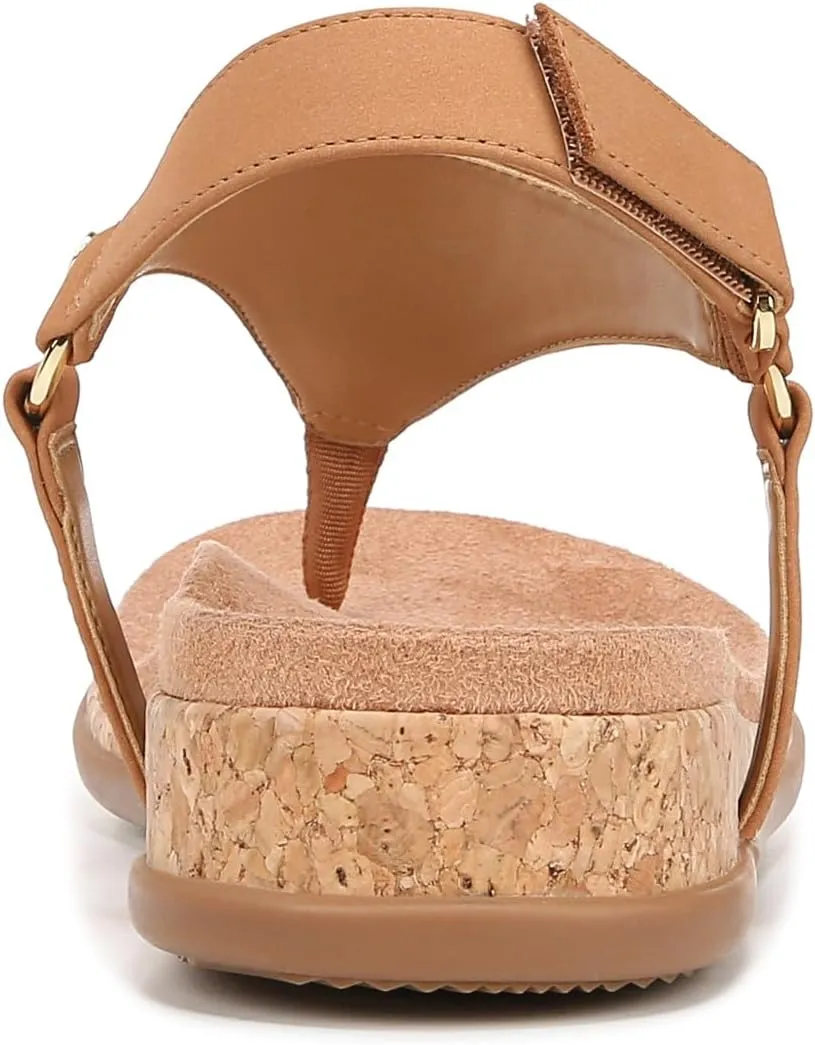 Vionic Women's Copal Kirra Fashionable Strappy Flat Sandals-Supportive Ladies Comfort Sandals That Includes a Concealed Orthotic Insole Sizes 5-12
