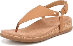 Vionic Women's Copal Kirra Fashionable Strappy Flat Sandals-Supportive Ladies Comfort Sandals That Includes a Concealed Orthotic Insole Sizes 5-12