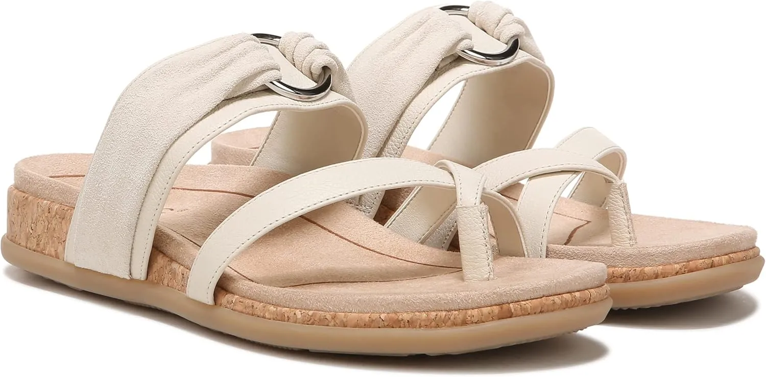 Vionic Women's Copal Landyn Strappy Comfort Sandals- Supportive Comfortable Sandals That Includes a Concealed Orthotic Insole That Provides Arch Support, Stability, and Cushion, Sizes 5-12