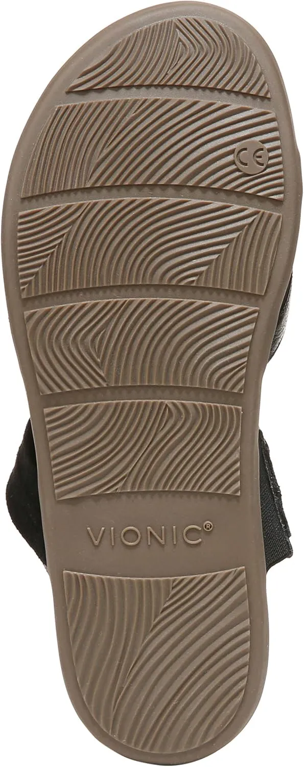 Vionic Women's Copal Landyn Strappy Comfort Sandals- Supportive Comfortable Sandals That Includes a Concealed Orthotic Insole That Provides Arch Support, Stability, and Cushion, Sizes 5-12