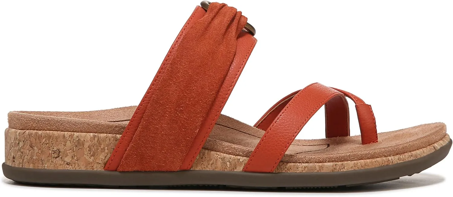 Vionic Women's Copal Landyn Strappy Comfort Sandals- Supportive Comfortable Sandals That Includes a Concealed Orthotic Insole That Provides Arch Support, Stability, and Cushion, Sizes 5-12