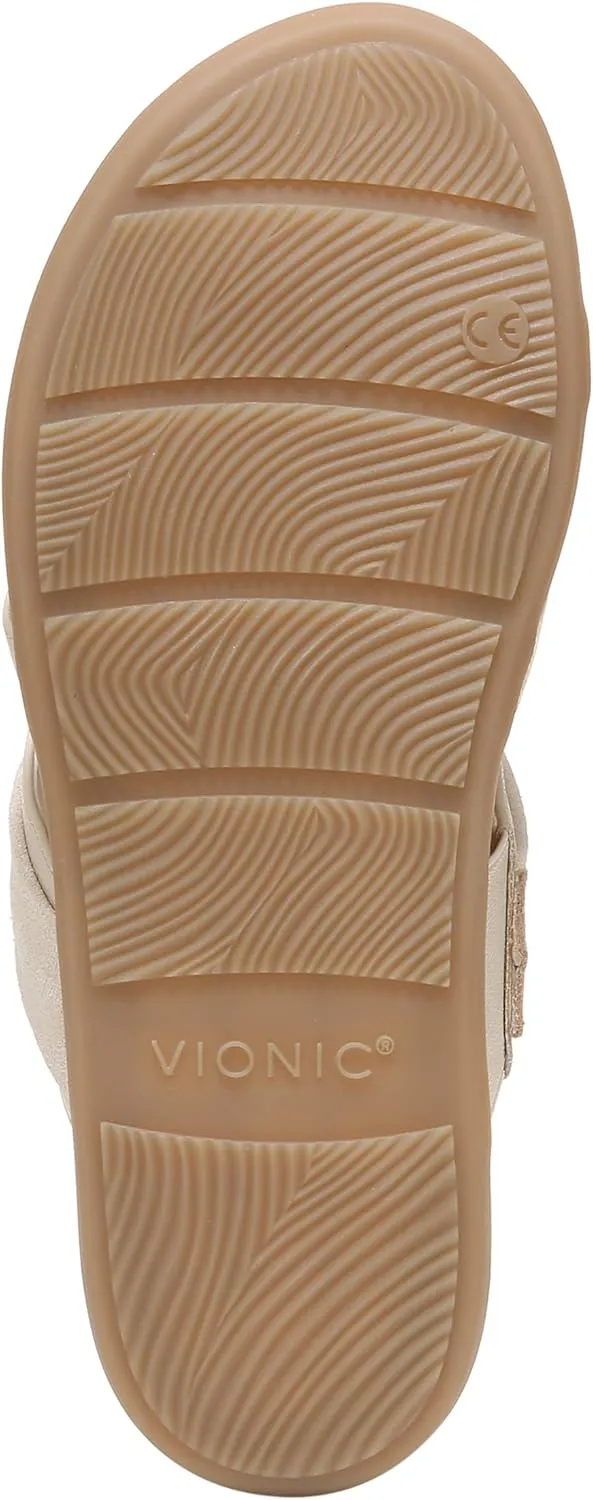 Vionic Women's Copal Landyn Strappy Comfort Sandals- Supportive Comfortable Sandals That Includes a Concealed Orthotic Insole That Provides Arch Support, Stability, and Cushion, Sizes 5-12