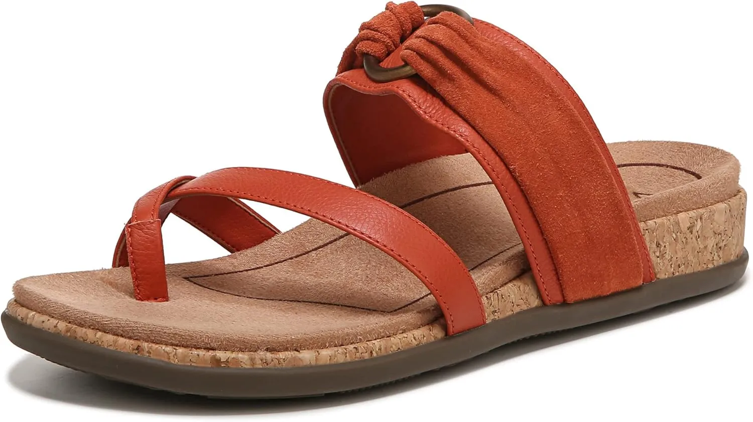 Vionic Women's Copal Landyn Strappy Comfort Sandals- Supportive Comfortable Sandals That Includes a Concealed Orthotic Insole That Provides Arch Support, Stability, and Cushion, Sizes 5-12
