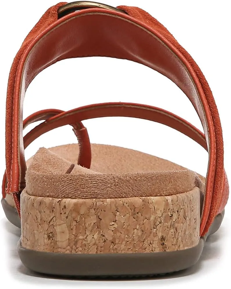 Vionic Women's Copal Landyn Strappy Comfort Sandals- Supportive Comfortable Sandals That Includes a Concealed Orthotic Insole That Provides Arch Support, Stability, and Cushion, Sizes 5-12