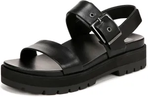 Vionic Women's Onyx Torrance Sandal Comfortable Platform Slingback - Sandals That Includes a Built-in Arch Support Orthotic Footbed That Helps Correct Pronation and Alleviate Heel Pain Size 5-11