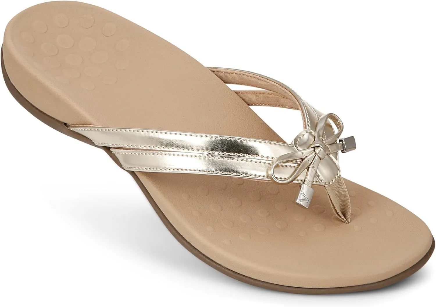 Vionic Women's Rest Bella X Flip Flop-Comfotable Slide On Toe Posts Sandals with Orthotic Insole Arch Support, Medium and Wide Widths, Sizes 5-11, Women's Sandals