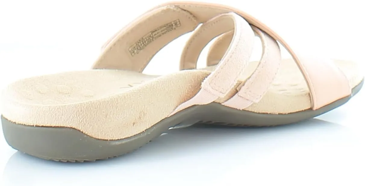 Vionic Women's Rest Zarie Slide Sandals- Supportive Sandals and Indoor/Outdoor Slip Ons That Includes an Orthotic Insole and Cushioned Outsole for Arch Support, Sizes 5-12