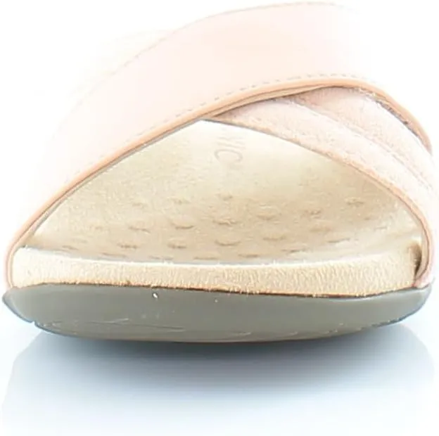 Vionic Women's Rest Zarie Slide Sandals- Supportive Sandals and Indoor/Outdoor Slip Ons That Includes an Orthotic Insole and Cushioned Outsole for Arch Support, Sizes 5-12