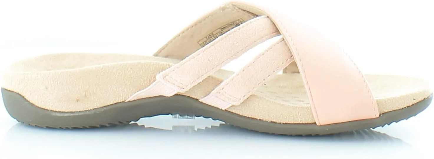 Vionic Women's Rest Zarie Slide Sandals- Supportive Sandals and Indoor/Outdoor Slip Ons That Includes an Orthotic Insole and Cushioned Outsole for Arch Support, Sizes 5-12