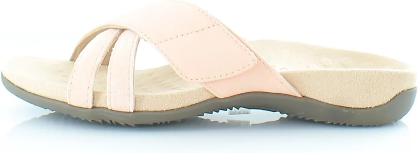 Vionic Women's Rest Zarie Slide Sandals- Supportive Sandals and Indoor/Outdoor Slip Ons That Includes an Orthotic Insole and Cushioned Outsole for Arch Support, Sizes 5-12