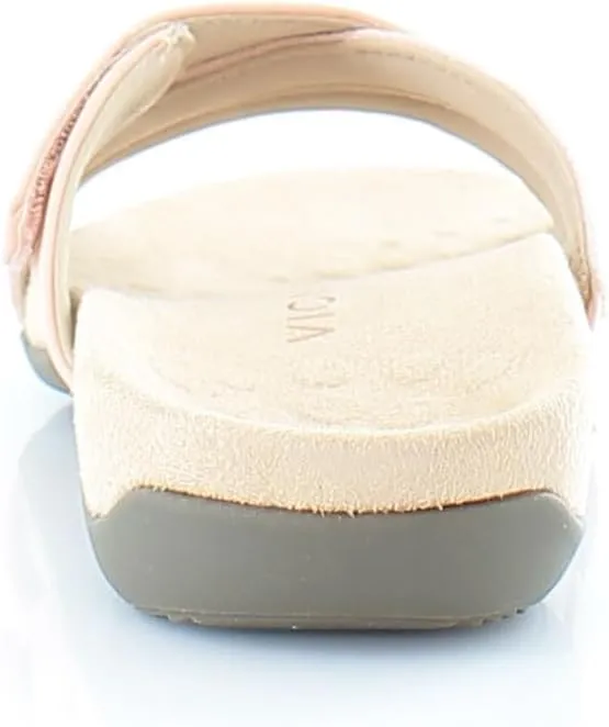 Vionic Women's Rest Zarie Slide Sandals- Supportive Sandals and Indoor/Outdoor Slip Ons That Includes an Orthotic Insole and Cushioned Outsole for Arch Support, Sizes 5-12