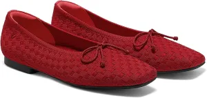 VIVAIA Margaret Women Ballerina Flat Shoes Slip on Square-Toe Washable Shoes Comfortable for Daily with Arch Support