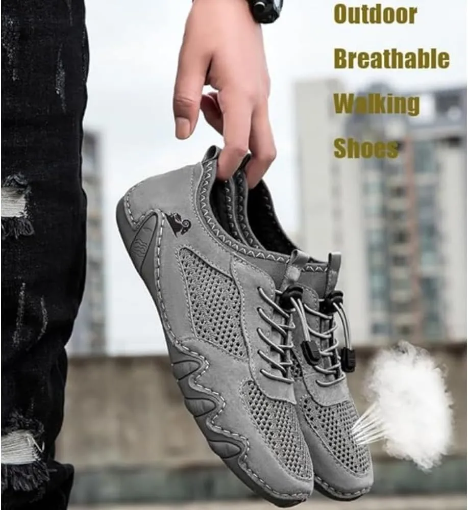 Vogany Shoes Men, Vogldeck 2.0 - Waterproof and Breathable Orthopedic Shoes, Vogany Orthopedic Sneakers Handmade Mesh Sandals