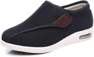 W&LESVAGO Diabetic Shoes for Women Easy On/Off, Lightweight Breathable Adjustable Closure Walking Sneakers