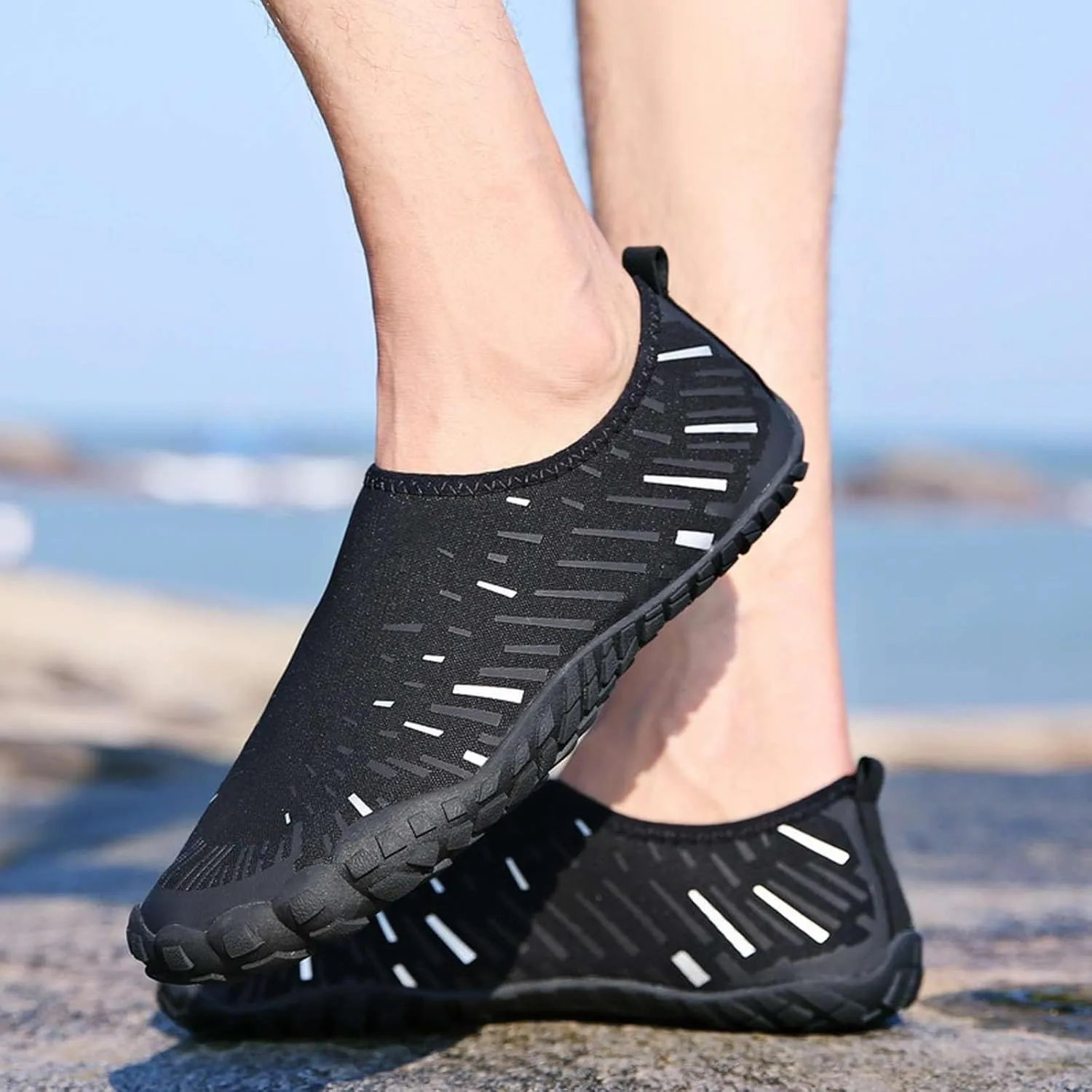 Water Shoes for Swimming Beach Pool Barefoot Quick Dry Aqua Socks Women Men Outdoor Sports Hiking Surf Yoga Exercise Lightweight Shoes