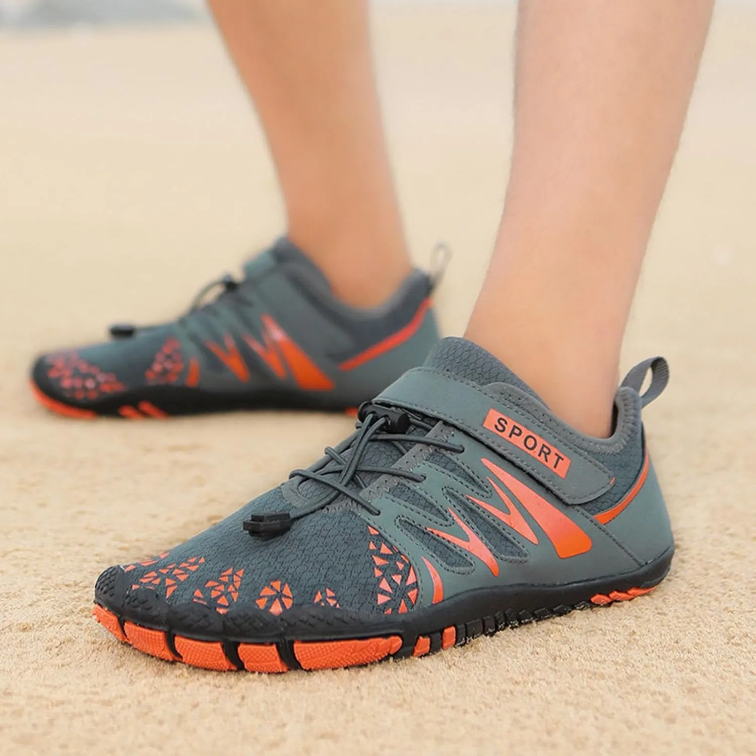 Water Shoes Men Size 9 Non Slip Athletic Footwear Wide Toe Water Shoes Hiking Men Womens Wide Water Shoes Footwear Wide Toe Water Shoes for Pool Hiking Training Outdoor Water Sports