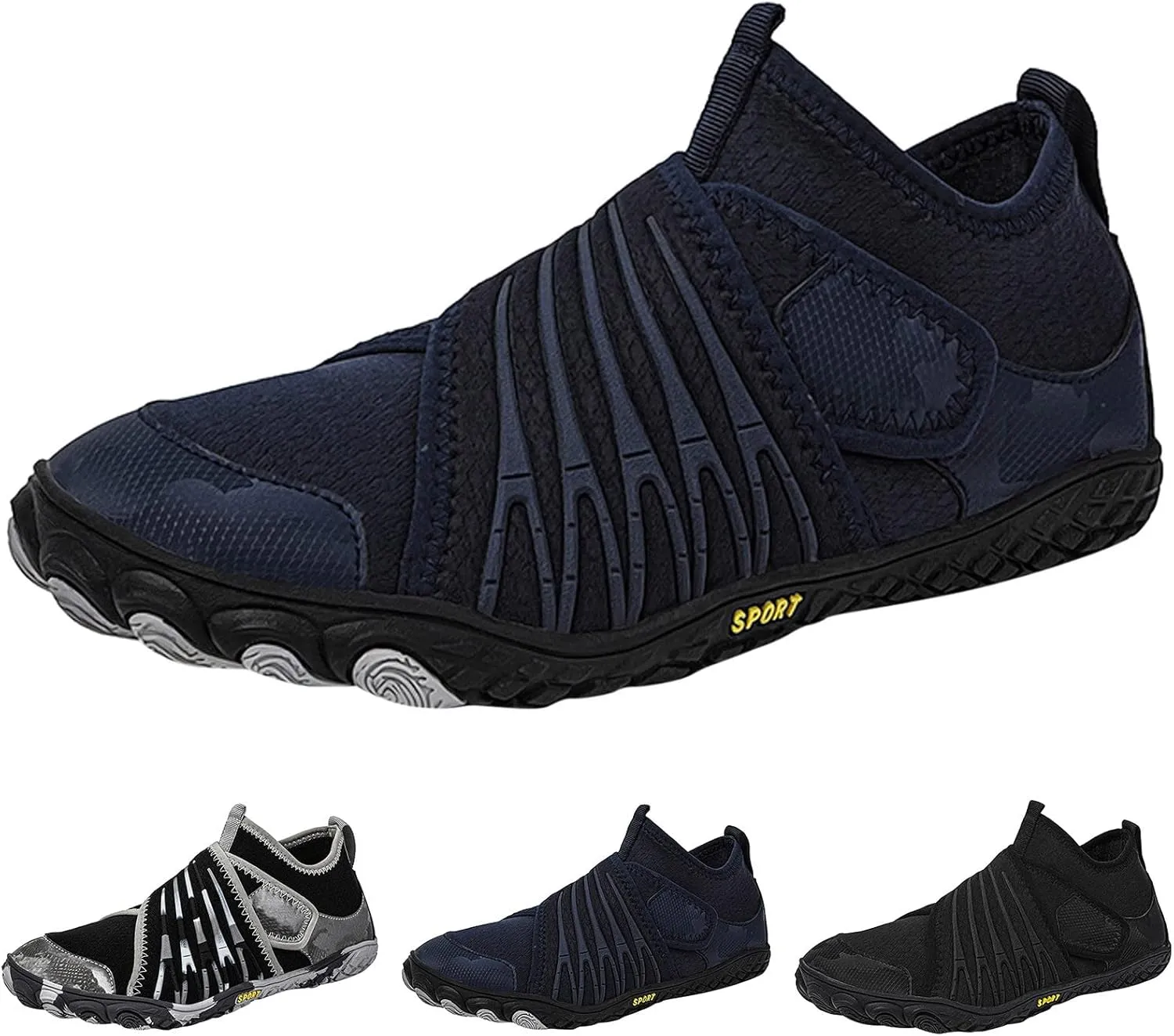 Water Shoes Women Men Quick Dry Barefoot Aqua Socks Swim Beach Pool Shoes Lightweight Outdoor Sports Hiking Surf Yoga Footwear