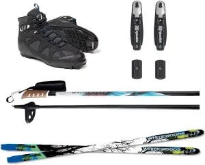 Whitewoods Adult NNN Cross Country Ski Package, 157cm (for Skiers 90-120 lbs.)