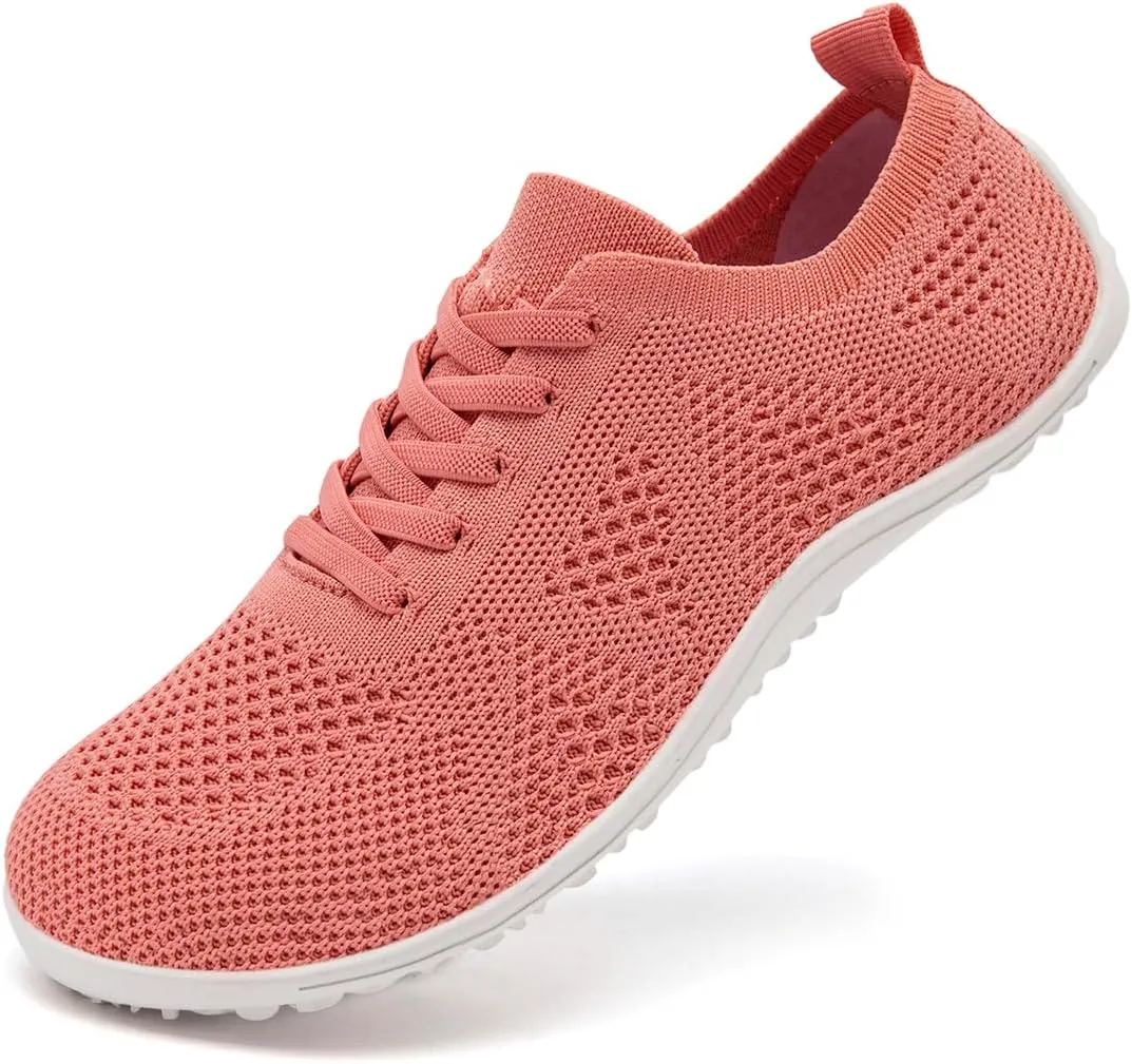 Women Barefoot Shoes Slip on Canvas Walking Sports Zero Drop Sole Casual Sneakers Comfortable Breathable Minimalist Soft Beach Outdoor Shoes