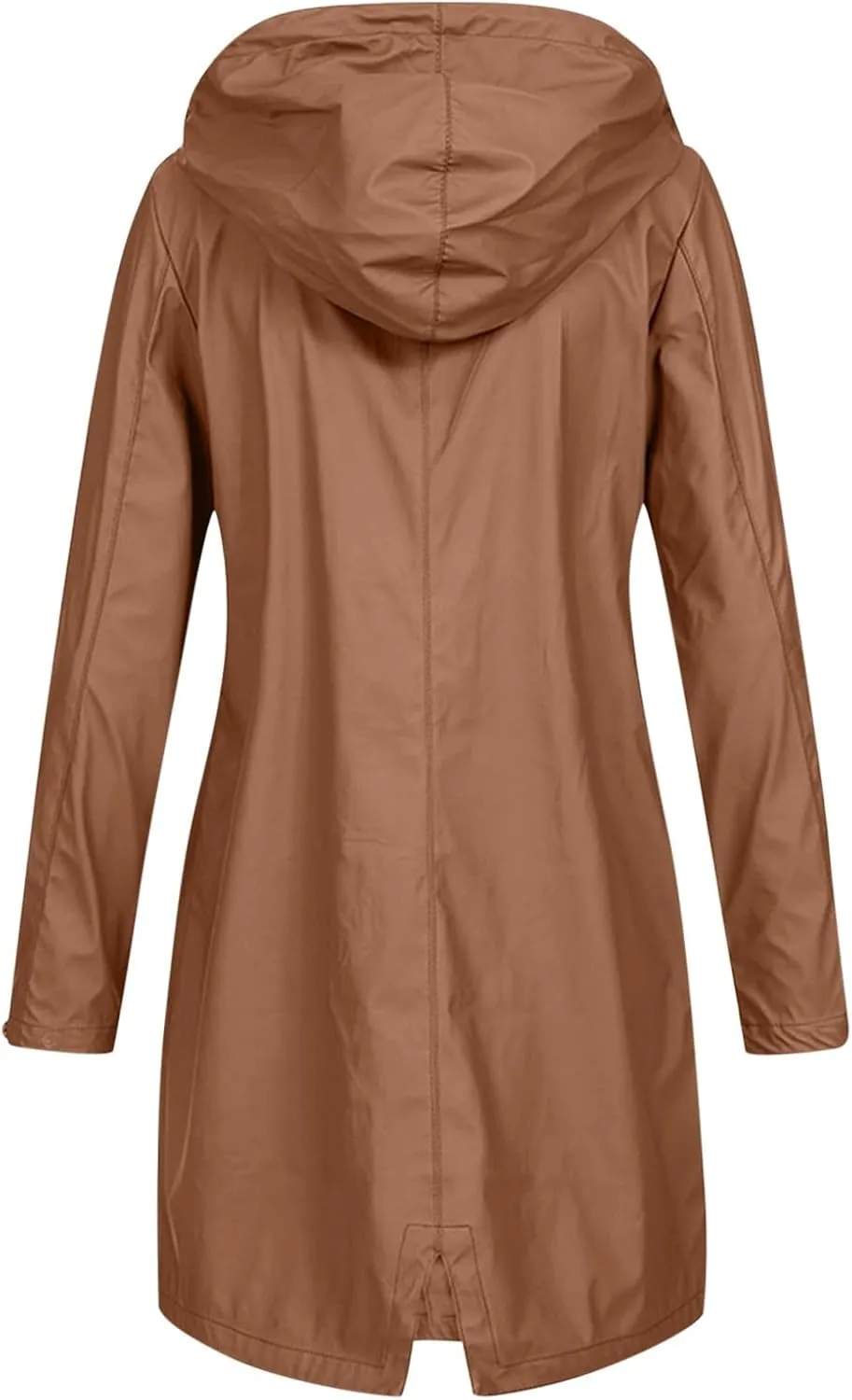 Women Men Hoodie Rain Long Solid Cardigan Coat Jacket Womens Outdoor Color Windproof Women's Trench Coats Anoraks