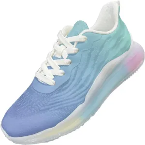 Women's Air Running Shoes Lightweight Air Cushion Sneakers Lace Up Non Slip Walking Shoes for Gym Workout SizeUS 6-11