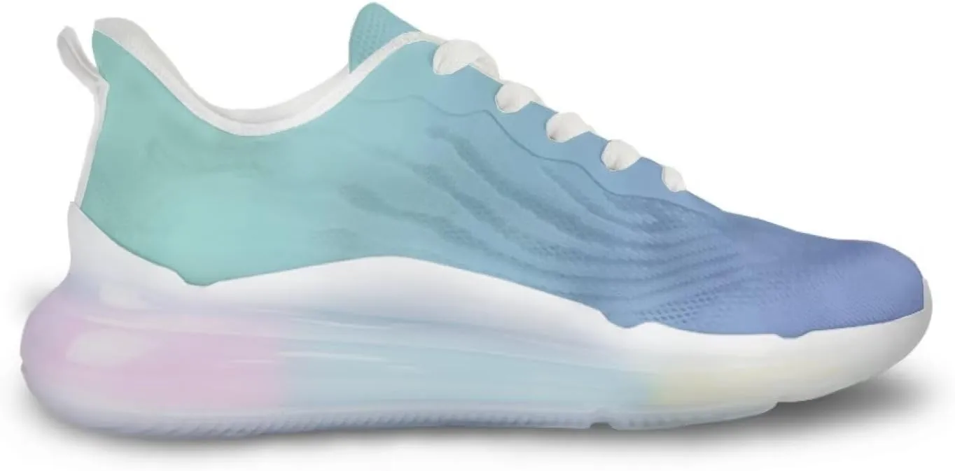 Women's Air Running Shoes Lightweight Air Cushion Sneakers Lace Up Non Slip Walking Shoes for Gym Workout SizeUS 6-11