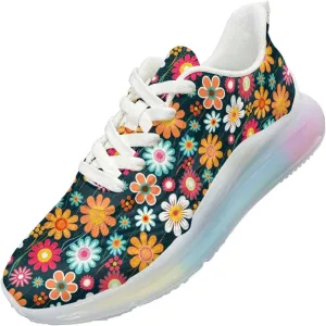 Women's Air Running Shoes Lightweight Air Cushion Sneakers Lace Up Non Slip Walking Shoes for Gym Workout SizeUS 6-11