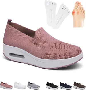 Women's Orthopedic Sneakers, Slip-On Light Air Cushion Orthopedic Sneakers, Womens Orthopedic Sneakers, 2023 New Women's Stylish Breathable Orthopedic Sneakers